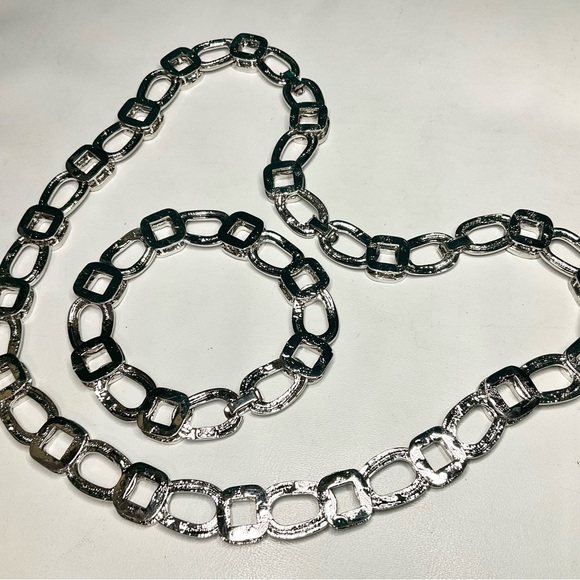 Runway Butler POL Demi Parure Dual Signed Necklace Bracelet Set - Picture 4 of 8